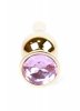 MyLove Toys - Jewellery Gold BUTT PLUG- Rose
